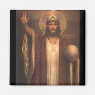 Aimant Jésus Christ Roi du Monde