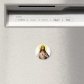 Aimant Jesus Christus en style pop art (In Situ (Lave-vaisselle))
