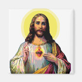Aimant Jesus Christus en style pop art (Devant)