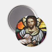 Aimant Jésus comme le bon portrait du berger (Recto/Verso)