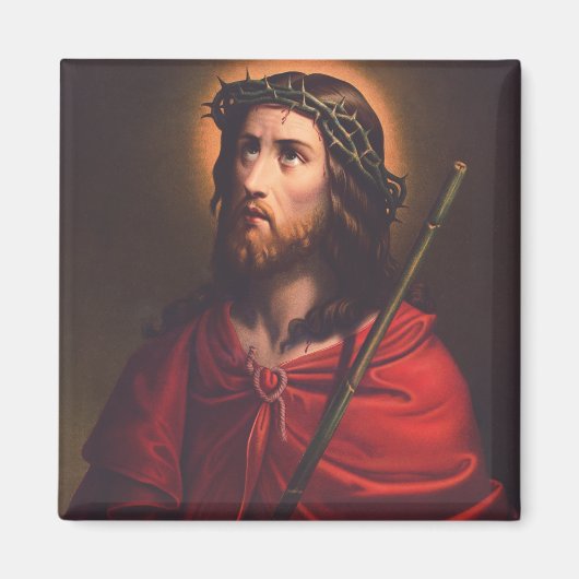 Aimant Jésus couronné d'épines (Devant)