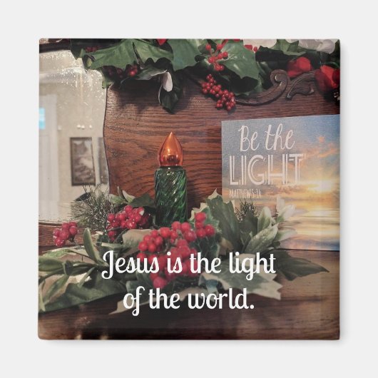 Aimant Jésus est la lumière du monde. (Devant)