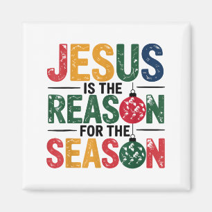 Aimant Jésus Est La Raison De La Saison Chrétien Noël