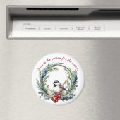 Aimant JÉSUS EST LA RAISON DE LA SAISON Citation de Noël (In Situ (Lave-vaisselle))