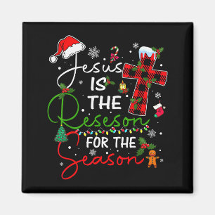 Aimant Jésus Est La Raison De La Saison De Noël Xmas
