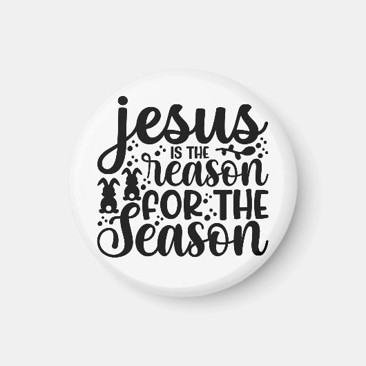Aimant Jésus est la raison de la saison Noël Dieu (Devant)