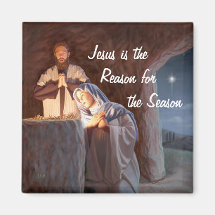 Aimant Jésus est la raison de l'aimant de saison