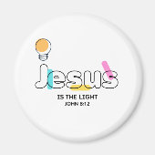 Aimant Jésus est l'aimant léger (Devant)