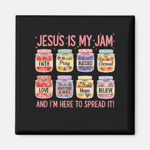 Aimant Jésus Est Ma Confiture Et Je Suis Ici Pour Propage