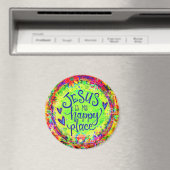 Aimant Jésus est mon joyeux endroit Inspirété Religieux (In Situ (Lave-vaisselle))