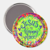 Aimant Jésus est mon joyeux endroit Inspirété Religieux (Recto/Verso)