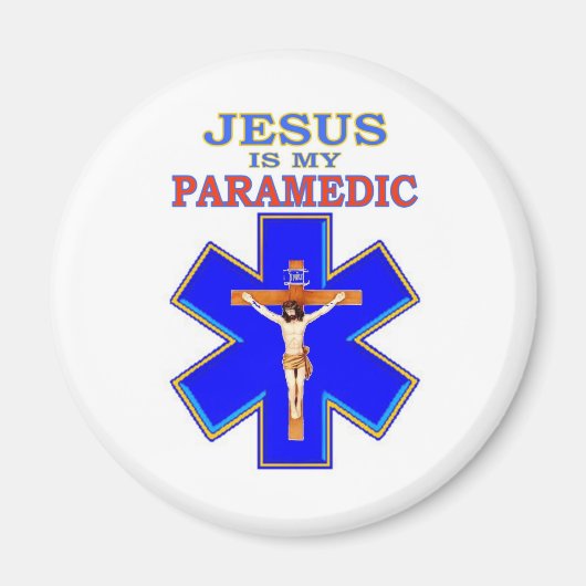 AIMANT JÉSUS EST MON PARAMEDIC (Devant)