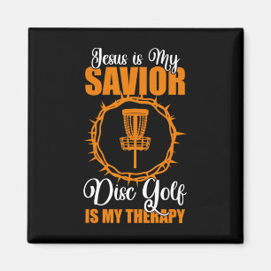 Aimant Jésus Est Mon Sauveur Disque de Disc Golf Thérapie
