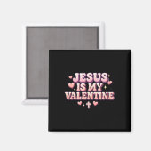 Aimant Jésus est mon Valentin Conception de foi chrétienn (Recto/Verso)