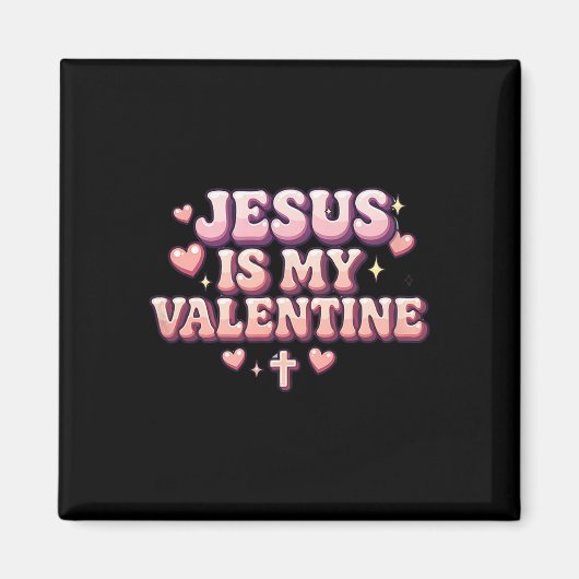 Aimant Jésus est mon Valentin Conception de foi chrétienn (Devant)