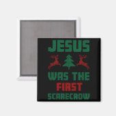 Aimant Jésus était le premier style de pull moche Ecrow (Recto/Verso)