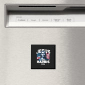 Aimant Jesus For Harris Kamala 2024 (In Situ (Lave-vaisselle))