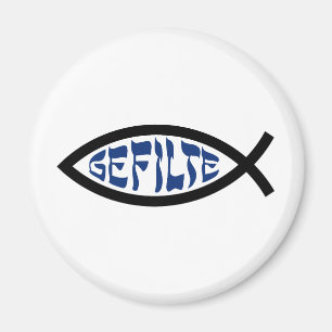 Aimant Jesus Gefilte Fish - Humour de Pâque juive