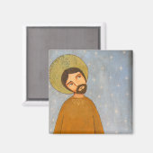 Aimant Jésus l'Alpha (Recto/Verso)