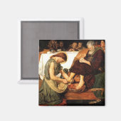 Aimant Jésus lave les pieds des disciples (Recto/Verso)