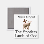 Aimant Jésus le Christ, agneau impeccable de Dieu (Recto/Verso)