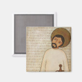 Aimant Jésus L'Oméga (Recto/Verso)