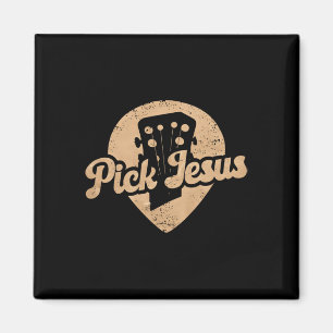 Aimant Jésus Plectre Musique Pasteur Joyeuses Pâques
