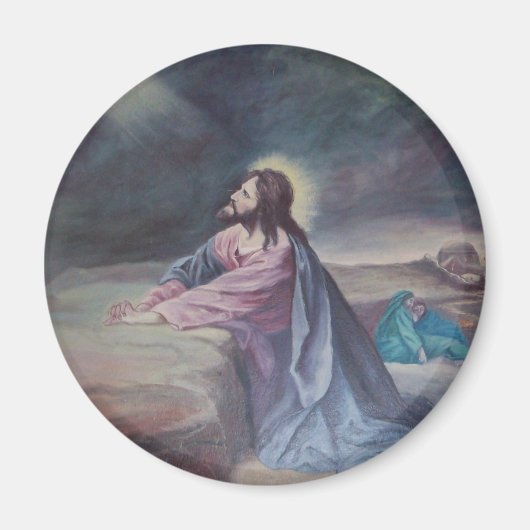Aimant Jésus priant à Gethsemane (Devant)