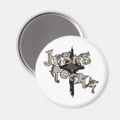 Aimant Jesus Rockz Christian (Recto/Verso)