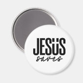 AIMANT JÉSUS SAUVE (Recto/Verso)