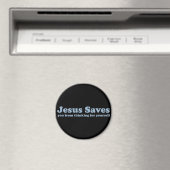 Aimant Jésus sauve la satire (In Situ (Lave-vaisselle))