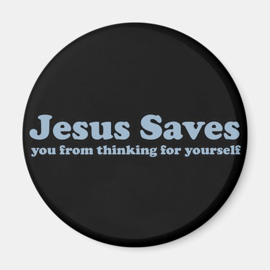Aimant Jésus sauve la satire (Devant)