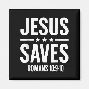 Aimant Jésus Sauve Romains Bible Verse Foi Croyant Hommes