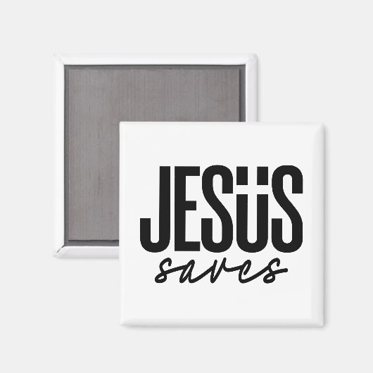 AIMANT JESUS SAVES (Recto/Verso)