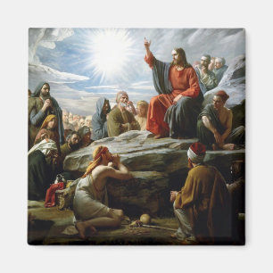Aimant Jésus, Sermon à la montagne, réfrigérateur
