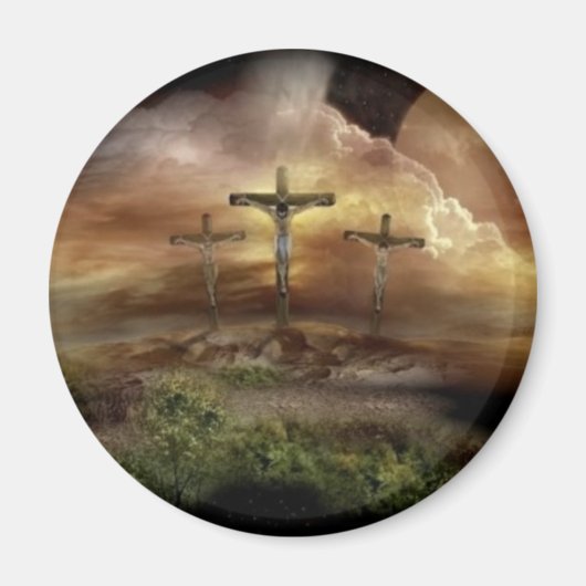 AIMANT JÉSUS SUR LA CROIX (Devant)