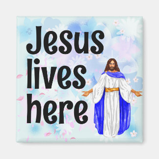 Aimant Jésus vit ici