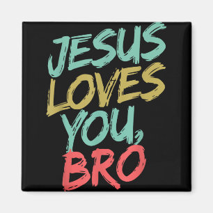 Aimant Jésus Vous Aime Bro Amusant Jeune Chrétienne Garço
