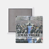 Aimant J'ÉTAIS LÀ : L'Inauguration Du Président Obama (Recto/Verso)