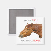 Aimant J'étais riche (Recto/Verso)