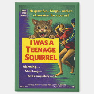 Aimant J'étais un écureuil adolescent