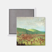 Aimant Jeu de balle indienne (Recto/Verso)