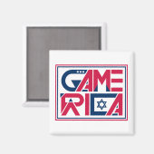 Aimant Jeu de l'armée américaine (Recto/Verso)