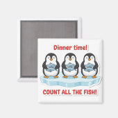 Aimant Jeu de maths pour compter les poissons au dîner de (Recto/Verso)