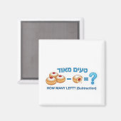 Aimant Jeu de soustraction de Hanukkah Donuts - "Délicieu (Recto/Verso)