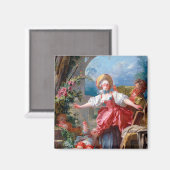 Aimant Jeu de Tag, Fragonard (Recto/Verso)