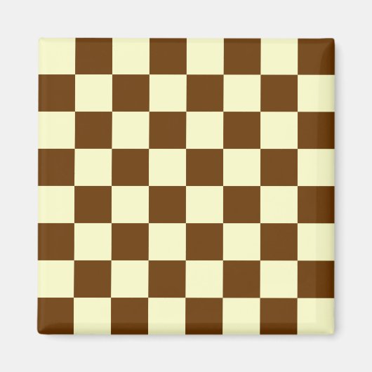 Aimant jeu d'échiquier pour jouer aux échecs (Devant)
