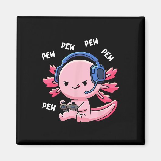 Aimant Jeu Enfants Garçons Filles Anime Vidéo Jeu Pew Gam (Devant)