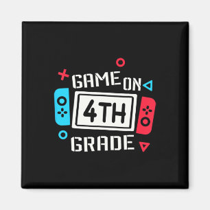 Aimant Jeu Garçons de 4e année Enfants de 4e année Retour