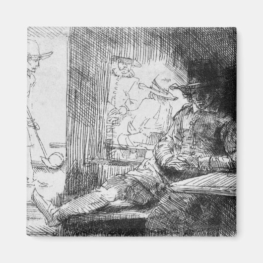 Aimant Jeu Kolf, 1654 (Devant)